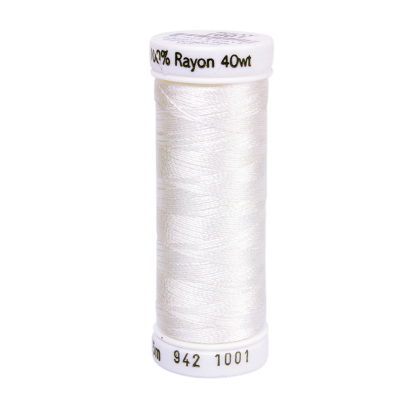 Sulky 40 Wt. Rayon Thread- Bright White - 250 yd. Spool Questions & Answers