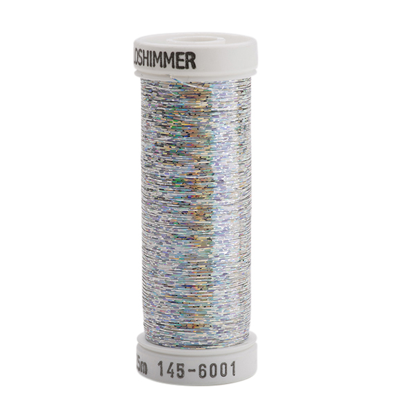 Is metallic holoshimmer thread 30 weight? That is the thread weight recommended by my machine embroidery design.