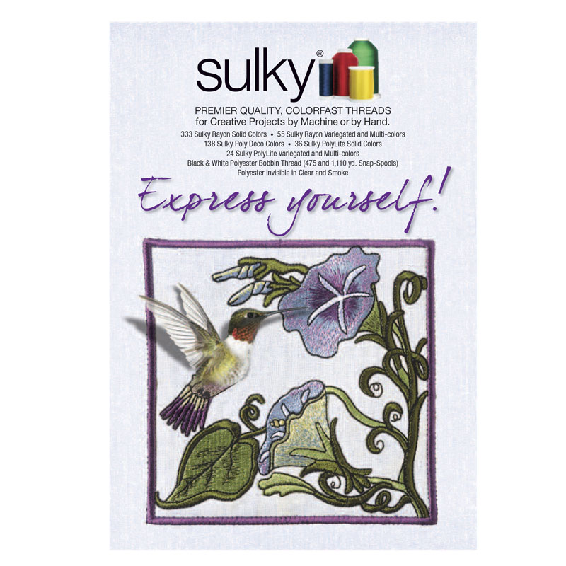 Sulky Combo Rayon & Polyester Real Thread Color Card Questions & Answers