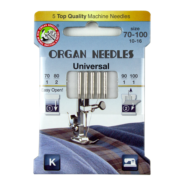 Organ® Needles Universal Assortment - 5 Needles Per Pack Questions & Answers