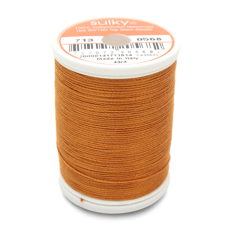 Sulky 12 Wt. Cotton Thread - Cinnamon - 300 yd. Spool Questions & Answers
