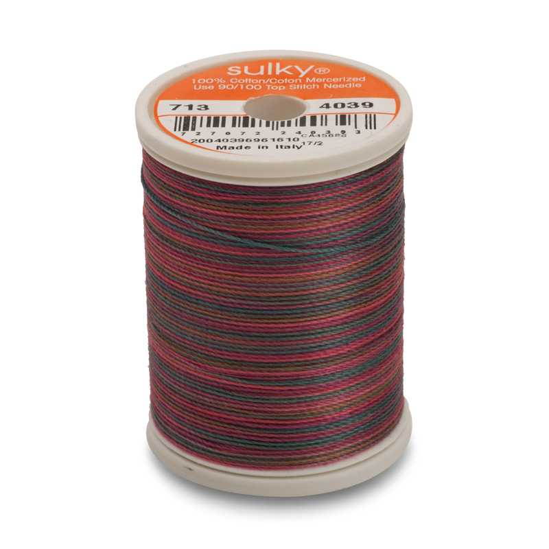 Sulky 12 Wt. Cotton Blendables Thread - Winter Holidays - 300 yd. Spool Questions & Answers