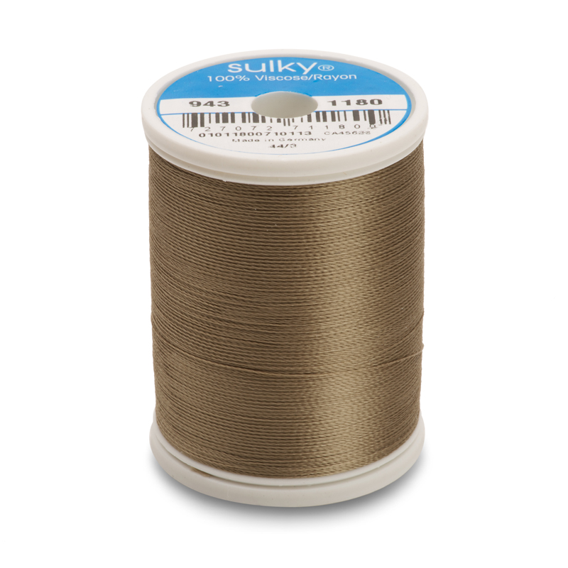 Sulky 40 Wt. Rayon Thread- Med. Taupe - 850 yd. Spool Questions & Answers