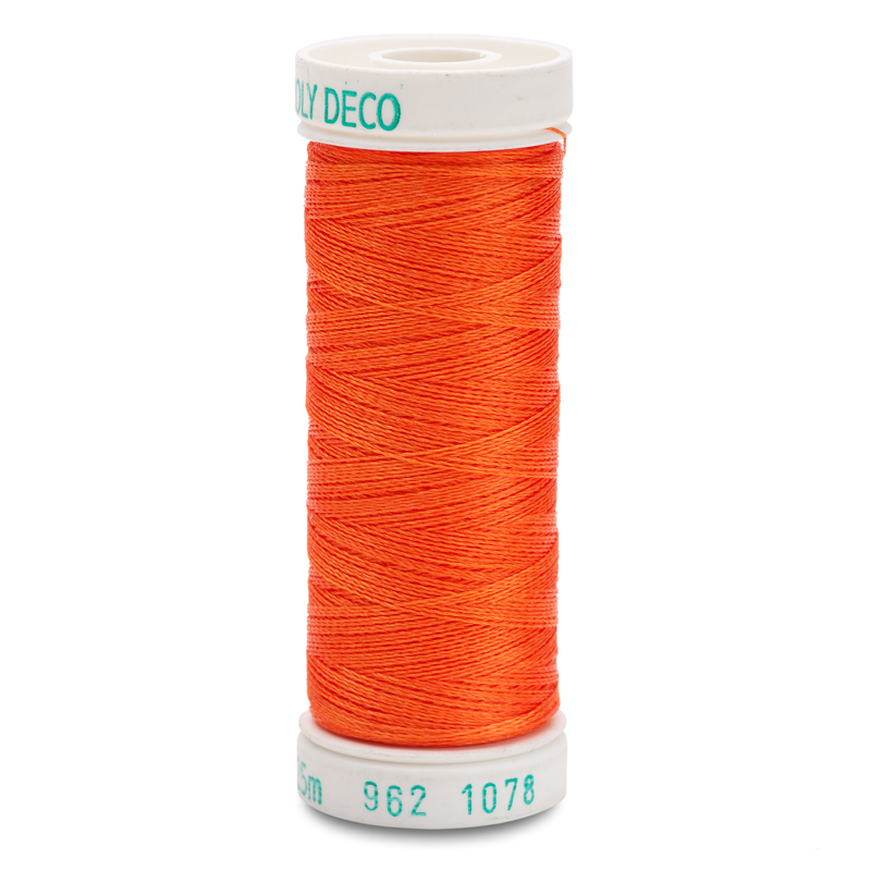 Sulky 40 Wt. Poly Deco Thread - Tangerine - 250 yd. Spool Questions & Answers