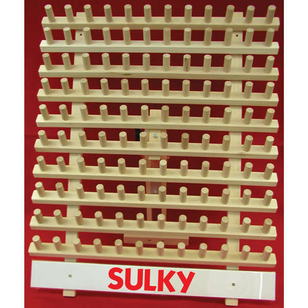 Empty Sulky Wooden Jumbo Cone Thread Rack Questions & Answers