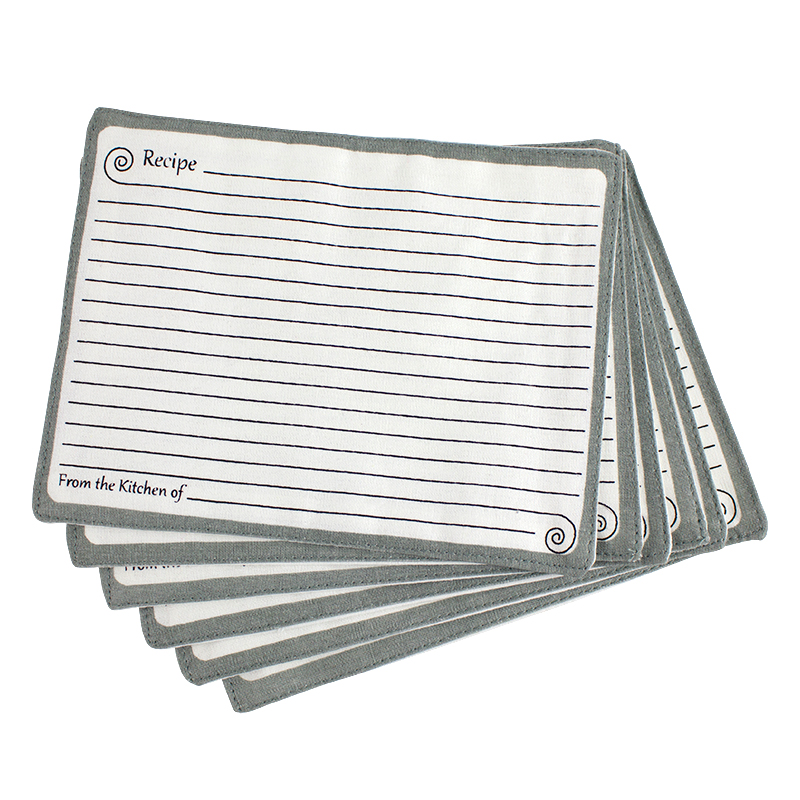Recipe card patches