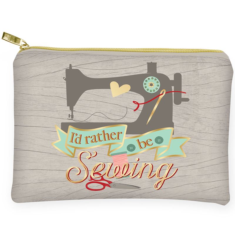 I'd Rather Be Sewing - Zippered Glam Bag Questions & Answers