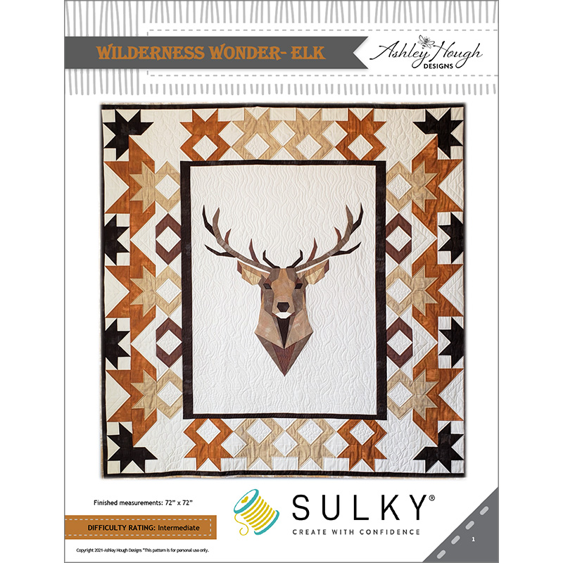 Does this also come with the quilt pattern or just the pattern for the elk?