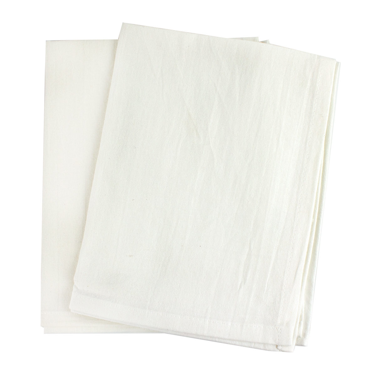 White Flour Sack Towel Blanks - 2-pack Questions & Answers