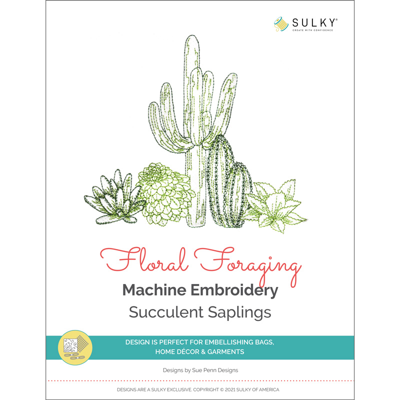 Floral Foraging: Succulent Saplings - Machine Embroidery Design Questions & Answers