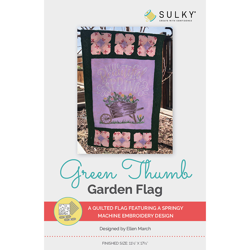 Green Thumb Garden Flag Digital Pattern - Free Project Questions & Answers