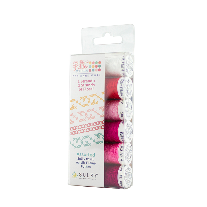 Hugs and Kisses Filaine Petites 12 Wt. Thread Sampler - 6-pack Questions & Answers