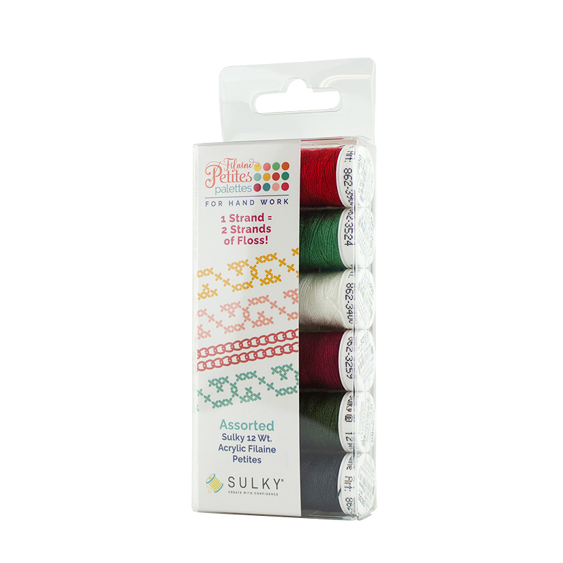Holly Days Filaine Petites 12 Wt. Thread Sampler - 6-pack Questions & Answers