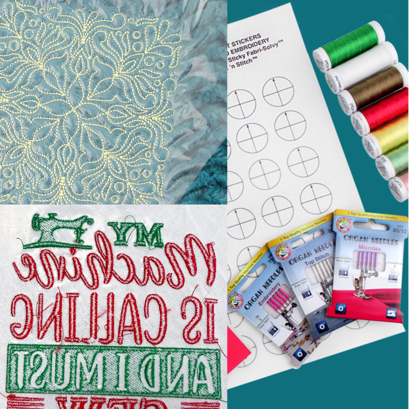 Machine Embroidery Basics and Beyond Kit Questions & Answers