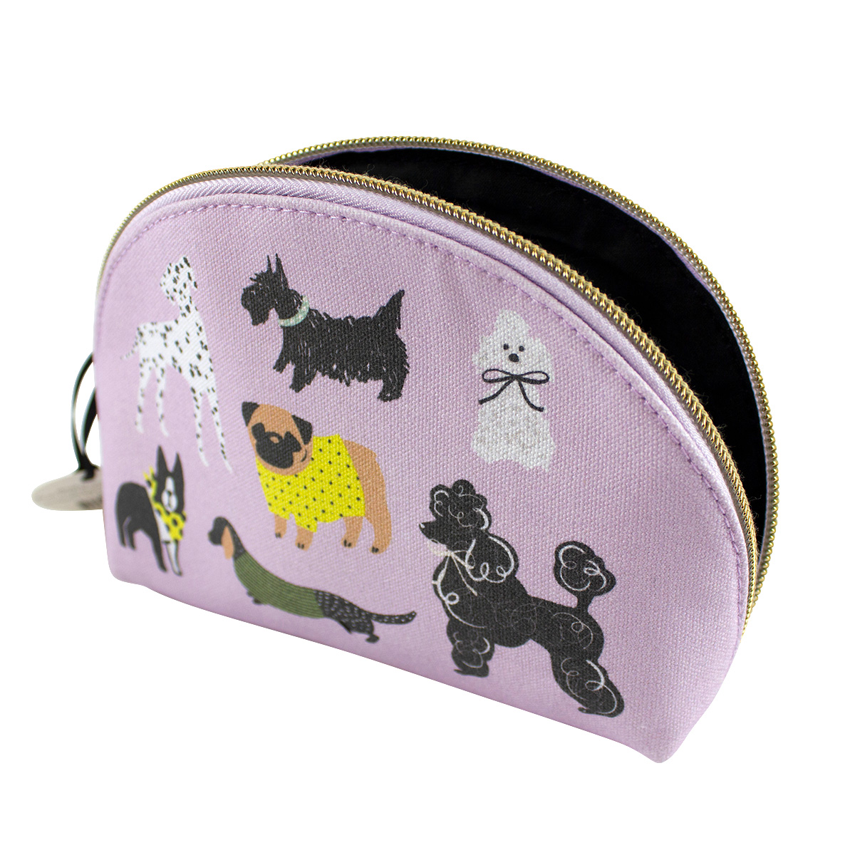 Sketched Dogs Zippered Bag - Medium Questions & Answers