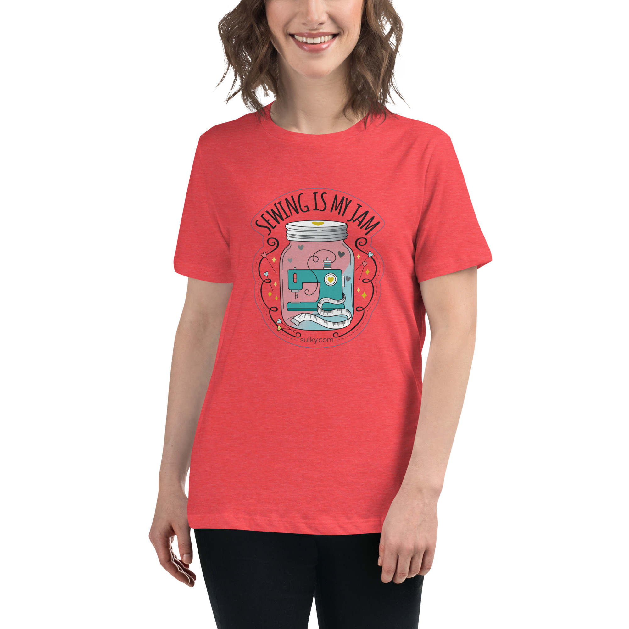 Women's Relaxed T-Shirt - Sewing is My Jam Questions & Answers