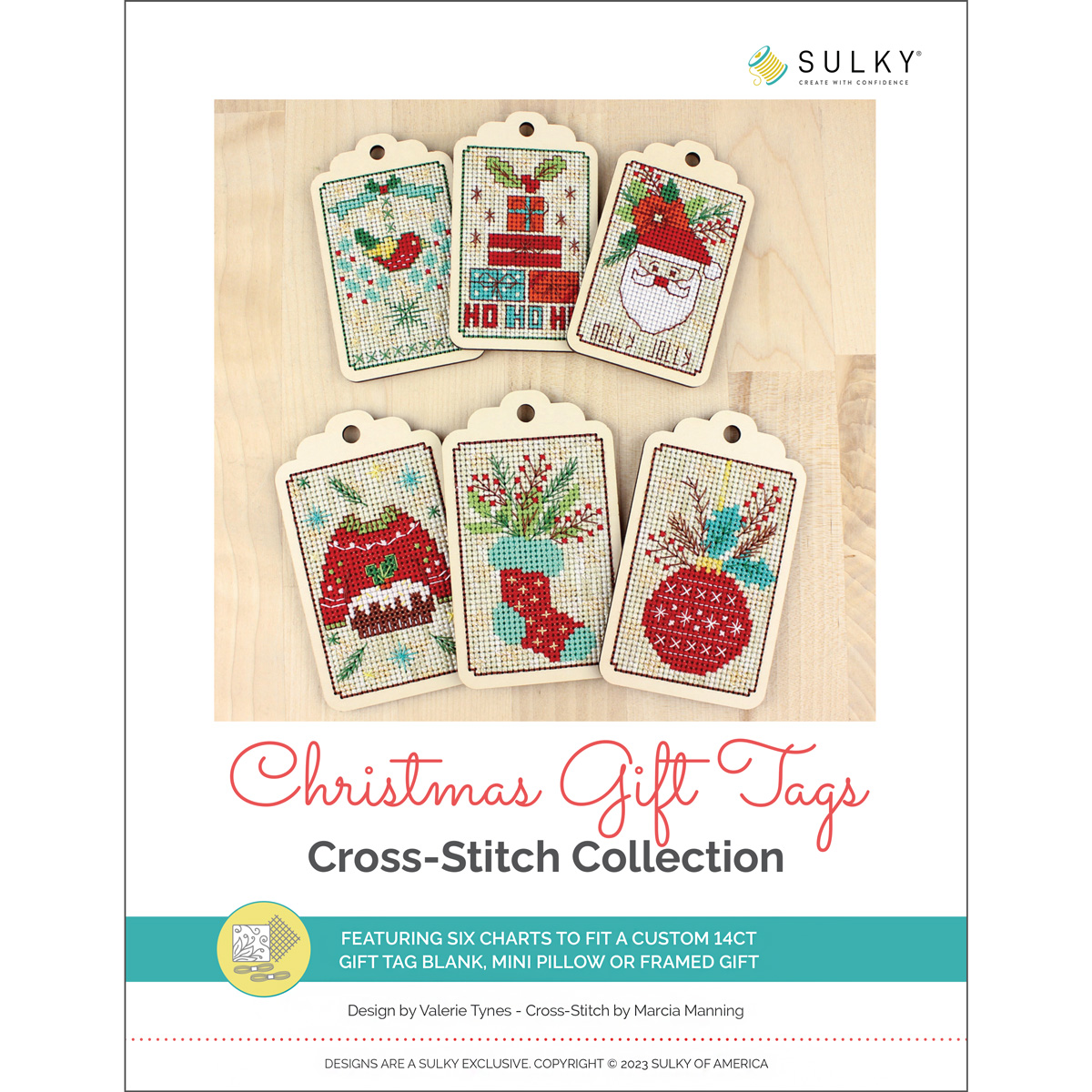 Aren't there suppose have free  charts  to go with  Christmas Gift Tag palette.