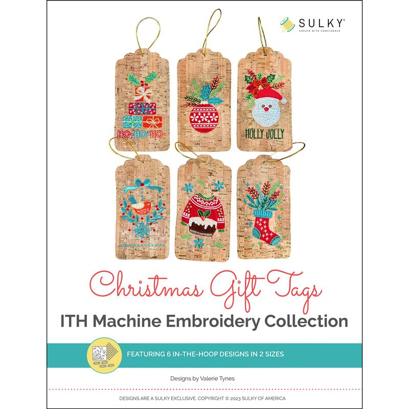 ITH Christmas Gift Tag Machine Embroidery Collection Questions & Answers